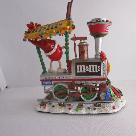 The M &M’s Christmas Train By The Danbury Mint Replacement Locomotive - See Pics - Picture 7 of 15